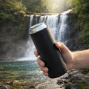 Suporte de Latas Duplo de Recarga Tática Automática