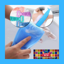 Escova de Banho em Silicone