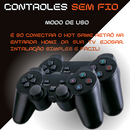 Vídeo Game Stick Retrô 4K HD Console HDMI HD Wireless