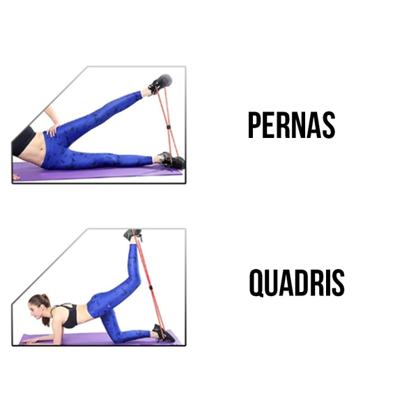 Elásticos Flex - Treinamento e Fitness