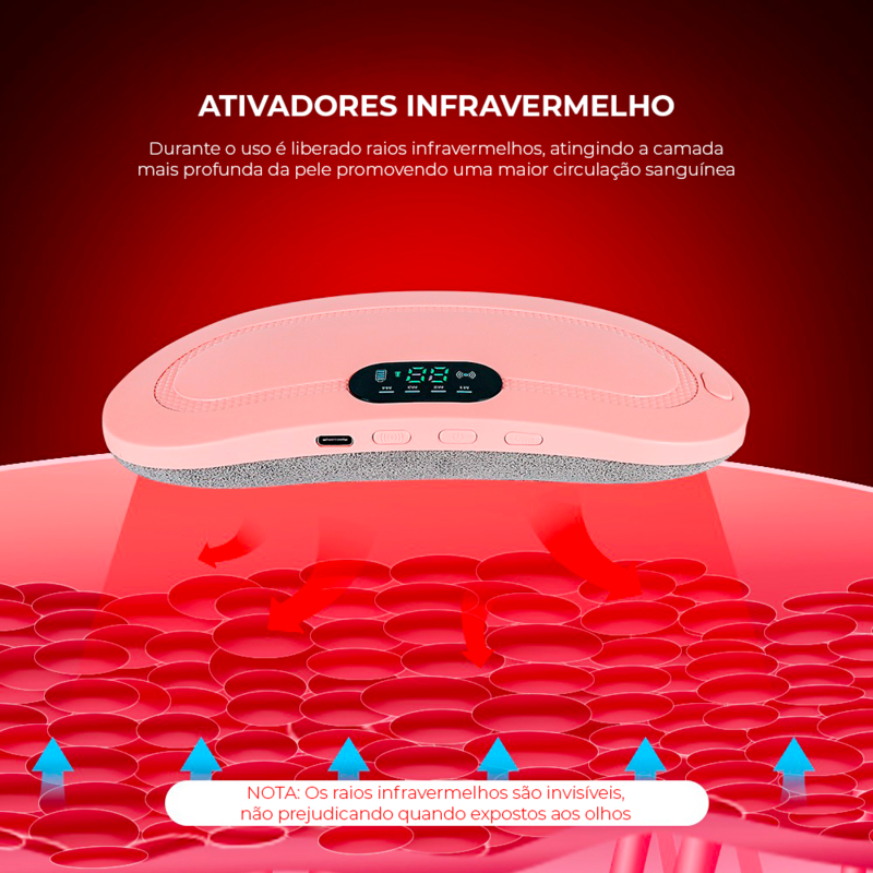 Cinta Flair de Massagem Feminina p/ Ciclo Mestrual