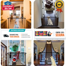 Super Porta Transparente para Pets e Bebês