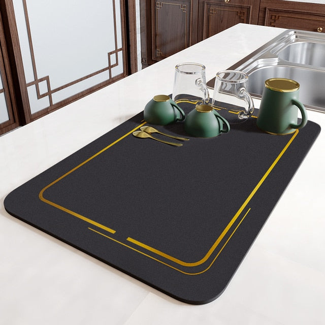 Super Tapete de Cozinha Absorvente