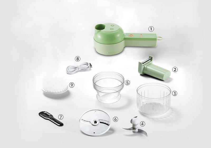 Cortador Triturador Multifuncional Clean Cozinha