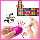 Chaveiro Alarme Auto-Defesa Feminino