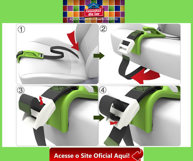 Adaptador de Cinto de Segurança para Gestantes