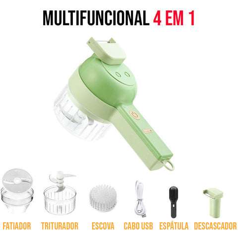Cortador Triturador Multifuncional Clean Cozinha