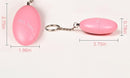 Chaveiro Alarme Auto-Defesa Feminino