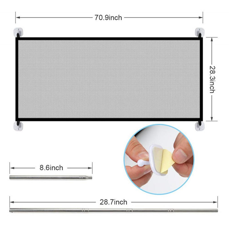 Super Porta Transparente para Pets e Bebês