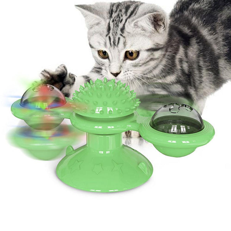 Brinquedo Moinho de Vento Gatos