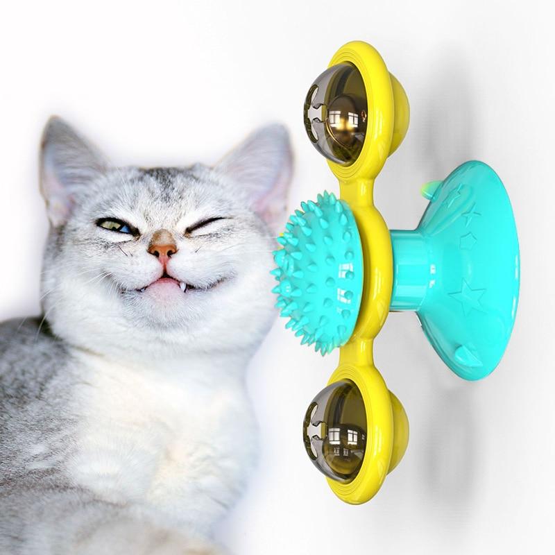 Brinquedo Moinho de Vento Gatos