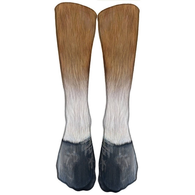 Meias Divertidas 3D de Patas de Bichos