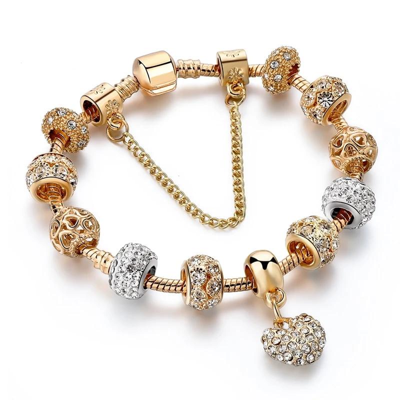 Pulseira Cristal Coração
